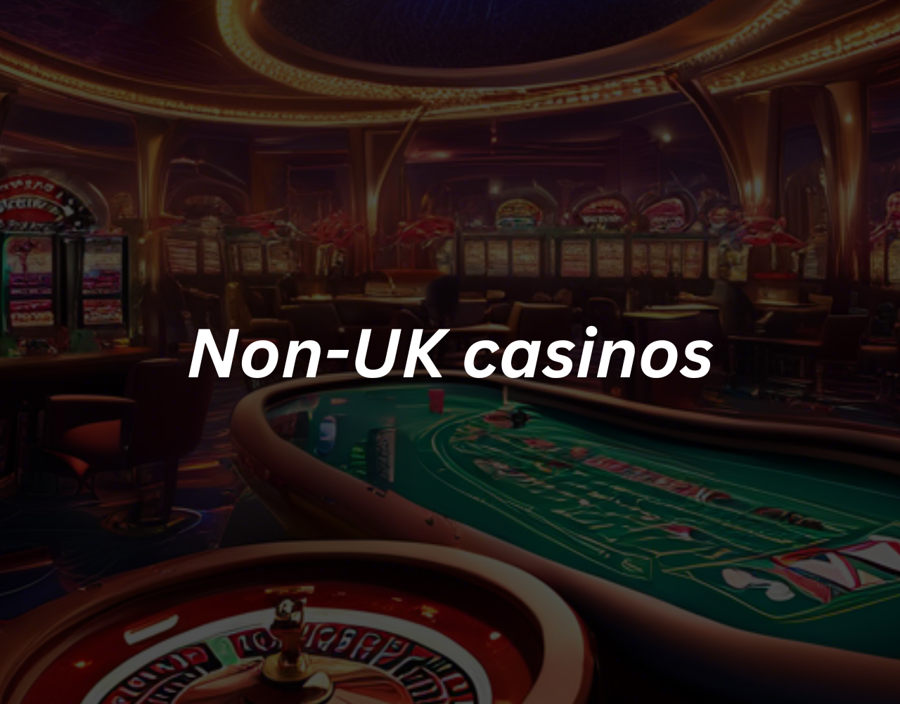 Non-UK casinos