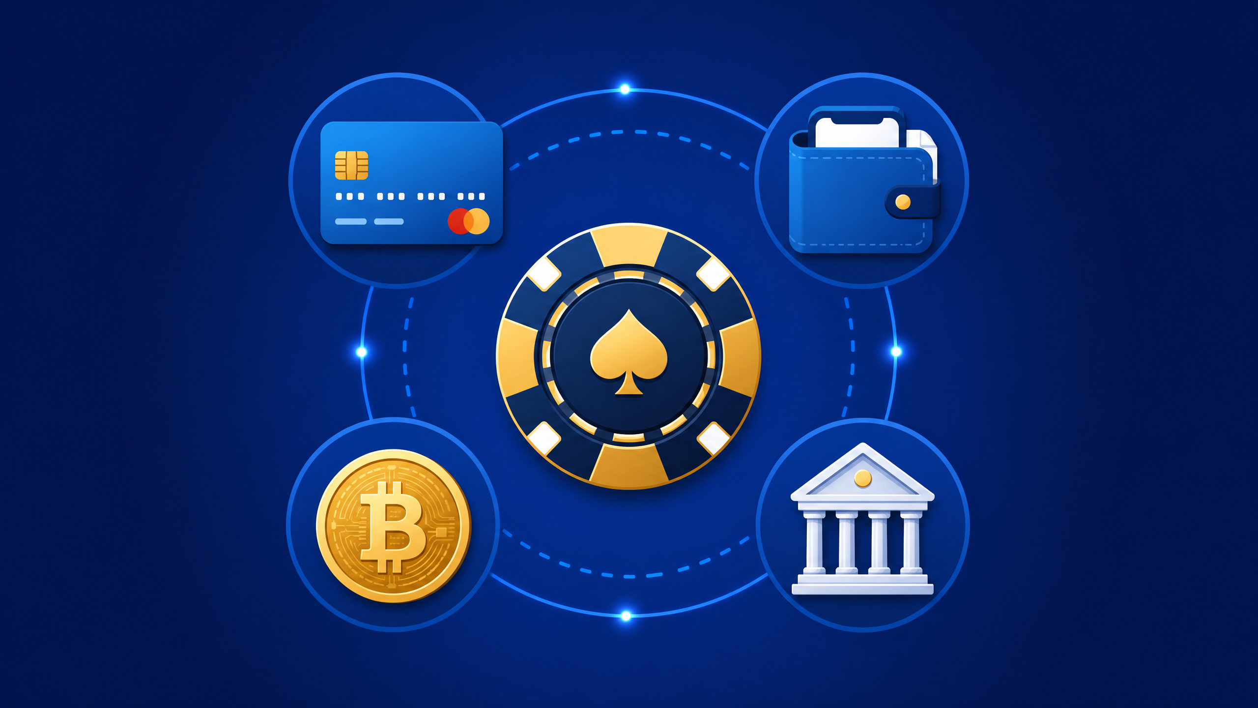Multiple fast payment methods at non-GamStop casinos