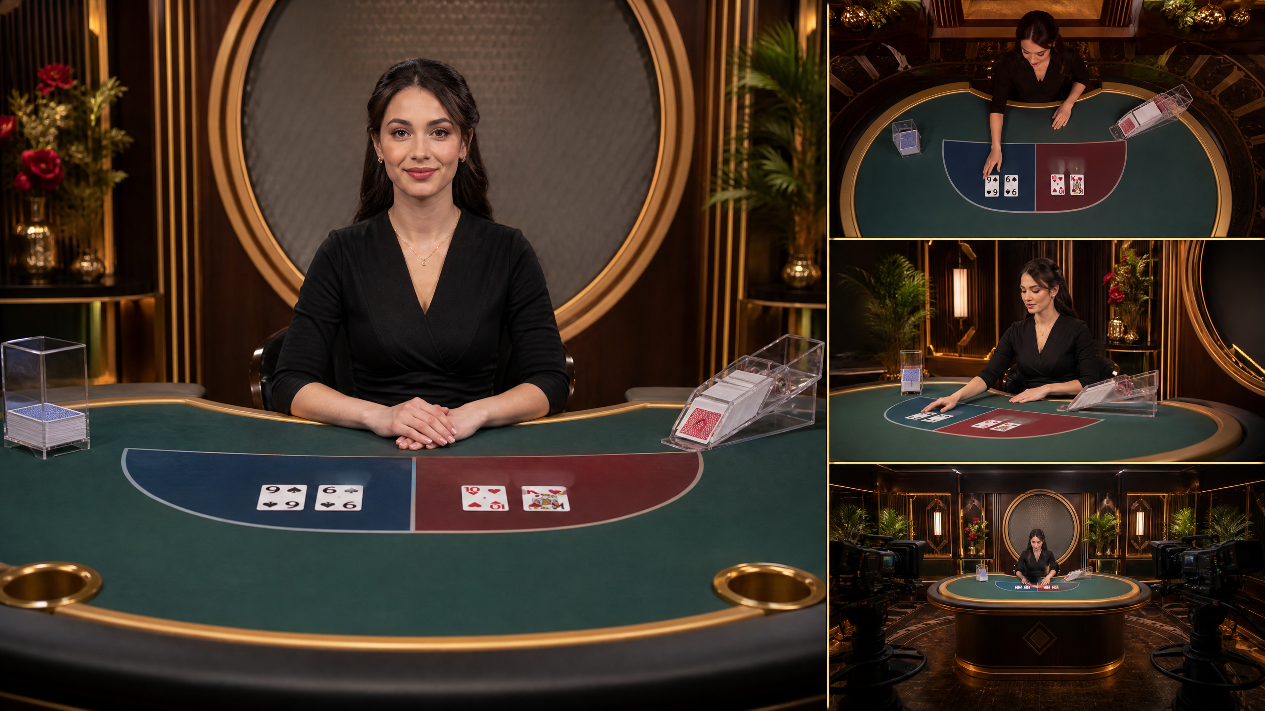 Live baccarat table at offshore casinos not on GamStop